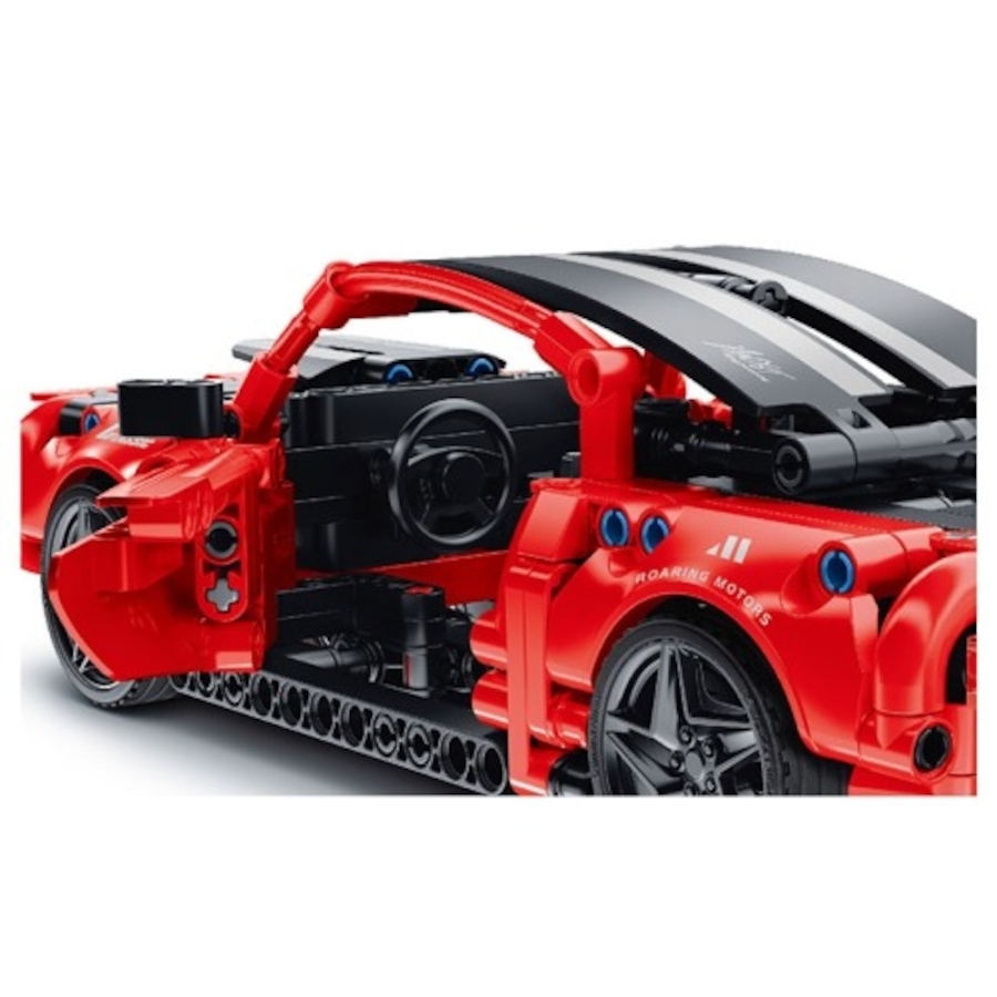 Image 800856_ALTMORE4.jpg, Product 800-856 / Price $29.99, Super Sports Car (Red) DIY Premium Building Block Kit - 457 Pieces with Pull Back Action | Educational STEM Toy for Ages 6+ | Enhance Creativity and Engineering Skills from Tradeopia on TSC.ca's Toys & Hobbies department
