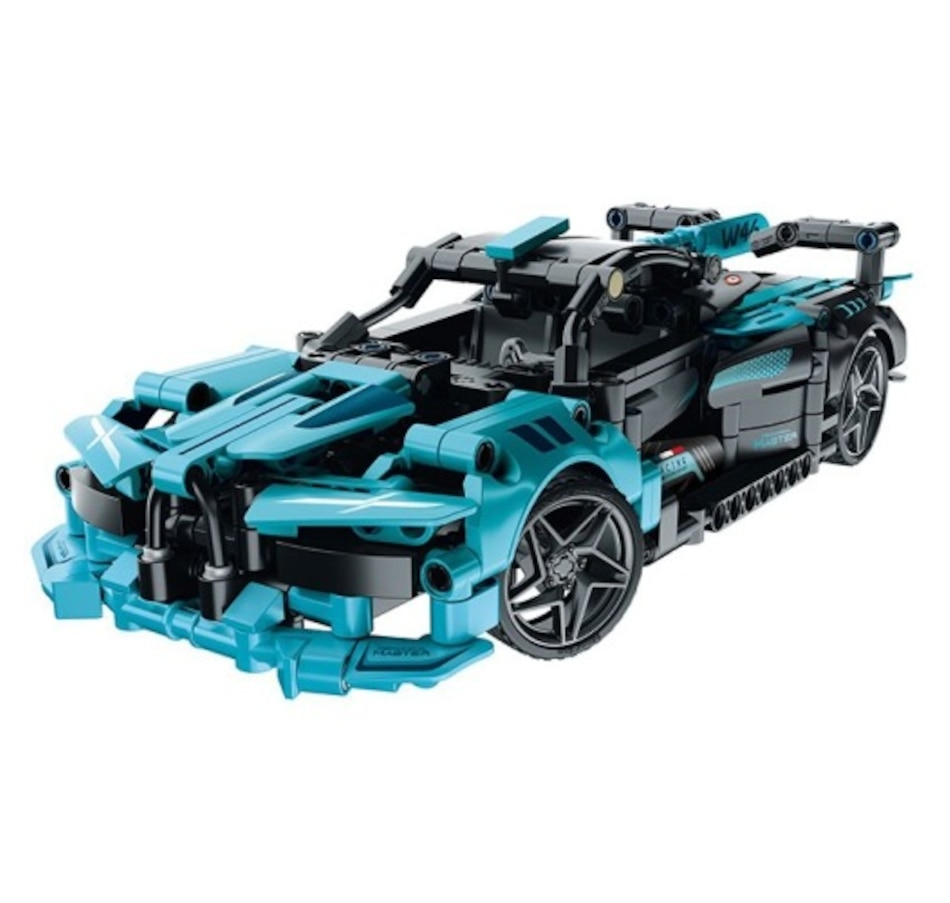 Image 800861.jpg, Product 800-861 / Price $61.99, Super Sports Car DIY Premium Building Block Kit – 439 Pieces | R/C 2.4GHz Remote Control | Application Programming | Educational STEM Toy for Ages 6+ | Advanced Building Set for Creative Learning and Play from Tradeopia on TSC.ca's Toys & Hobbies department