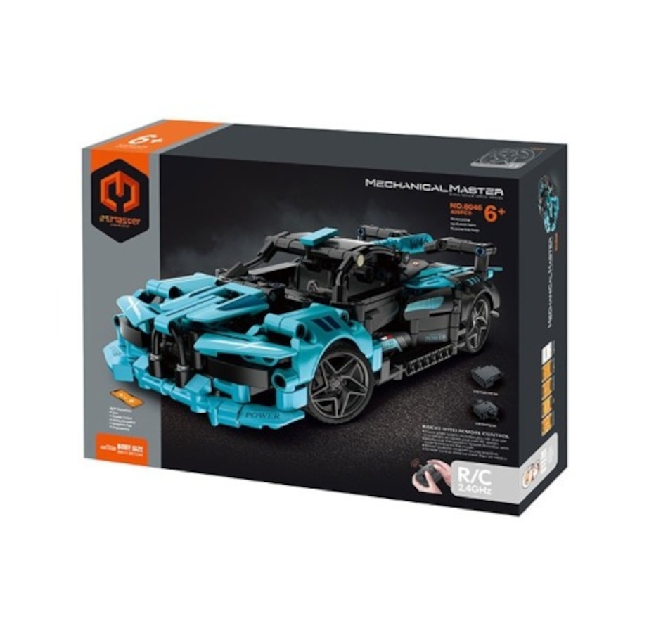 Image 800861_ALTMORE3.jpg, Product 800-861 / Price $61.99, Super Sports Car DIY Premium Building Block Kit – 439 Pieces | R/C 2.4GHz Remote Control | Application Programming | Educational STEM Toy for Ages 6+ | Advanced Building Set for Creative Learning and Play from Tradeopia on TSC.ca's Toys & Hobbies department