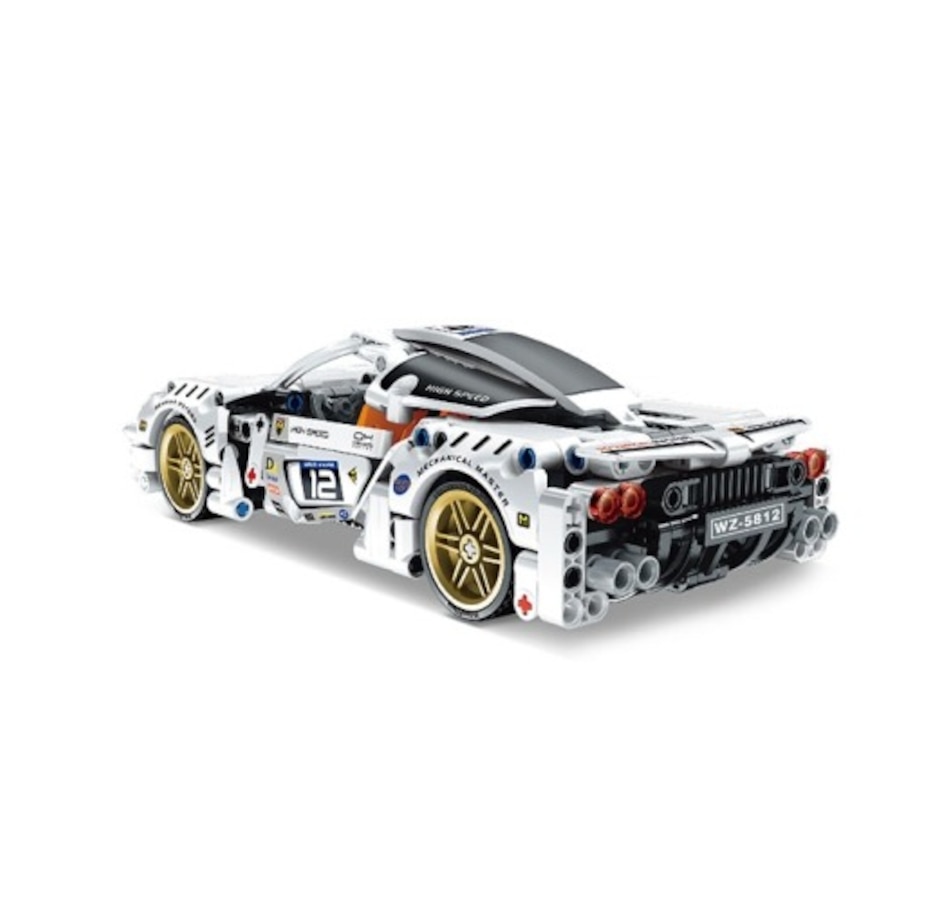 Image 800868_ALTMORE1.jpg, Product 800-868 / Price $36.99, Super Sports Car (White) DIY Premium Building Block Kit - 437 Pieces with Pull Back Action | STEM Educational Toy for Ages 6+ | Enhance Creativity and Engineering Skills from Tradeopia on TSC.ca's Toys & Hobbies department