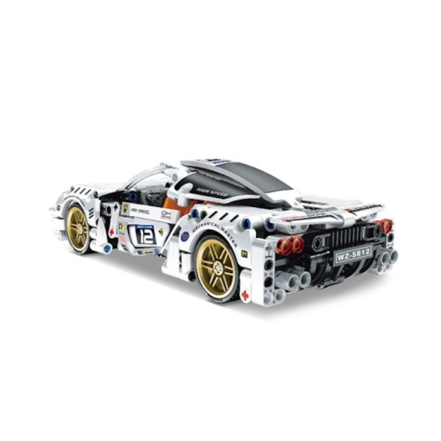 Image 800868_ALTMORE1.jpg, Product 800-868 / Price $34.99, Super Sports Car (White) DIY Premium Building Block Kit - 437 Pieces with Pull Back Action | STEM Educational Toy for Ages 6+ | Enhance Creativity and Engineering Skills from Tradeopia on TSC.ca's Toys & Hobbies department