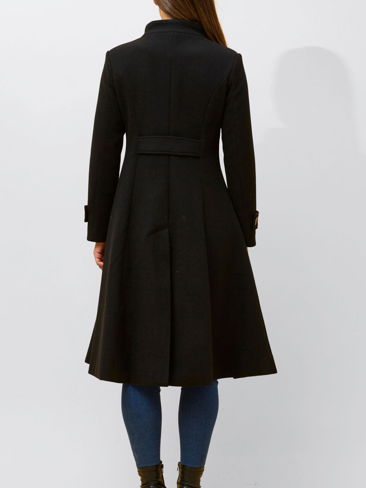 ジャケット・アウター 80s Vintage Flare Design Super Long Coat ジャケット・アウター 80s Vintage Flare Design Super Long