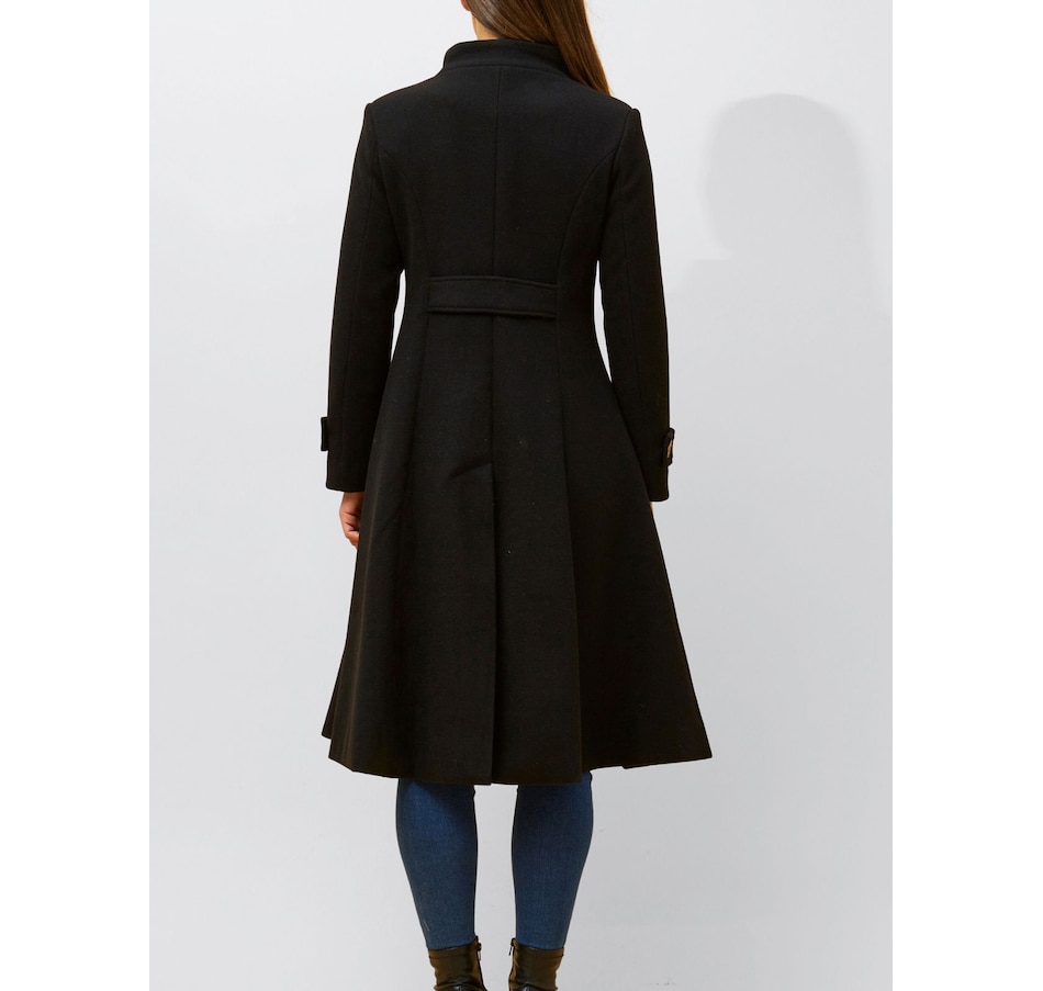 Image 800883_ALTMORE27.jpg, Product 800-883 / Price $189.95, Annick Harper Retro Flared Coat Side Buttons from ANNICK on TSC.ca's Fashion department