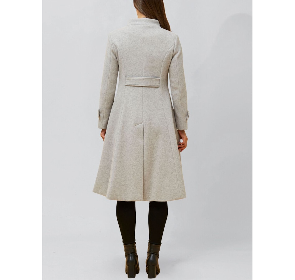 Image 800883_ALTMORE34.jpg, Product 800-883 / Price $189.95, Annick Harper Retro Flared Coat Side Buttons from ANNICK on TSC.ca's Fashion department