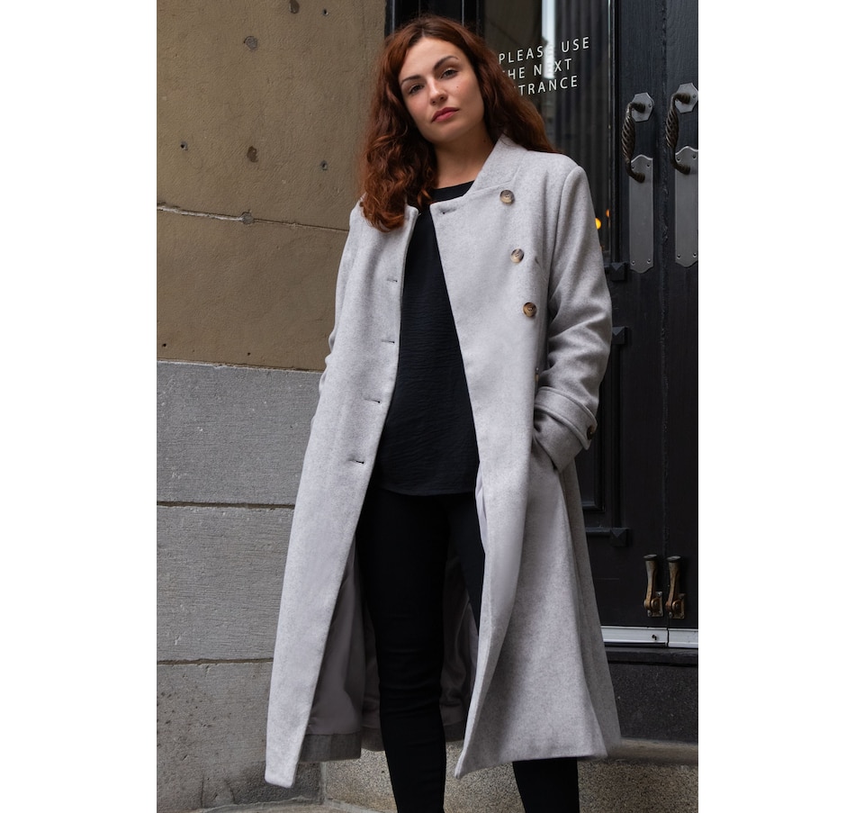 Image 800883_ALTMORE36.jpg, Product 800-883 / Price $189.95, Annick Harper Retro Flared Coat Side Buttons from ANNICK on TSC.ca's Fashion department