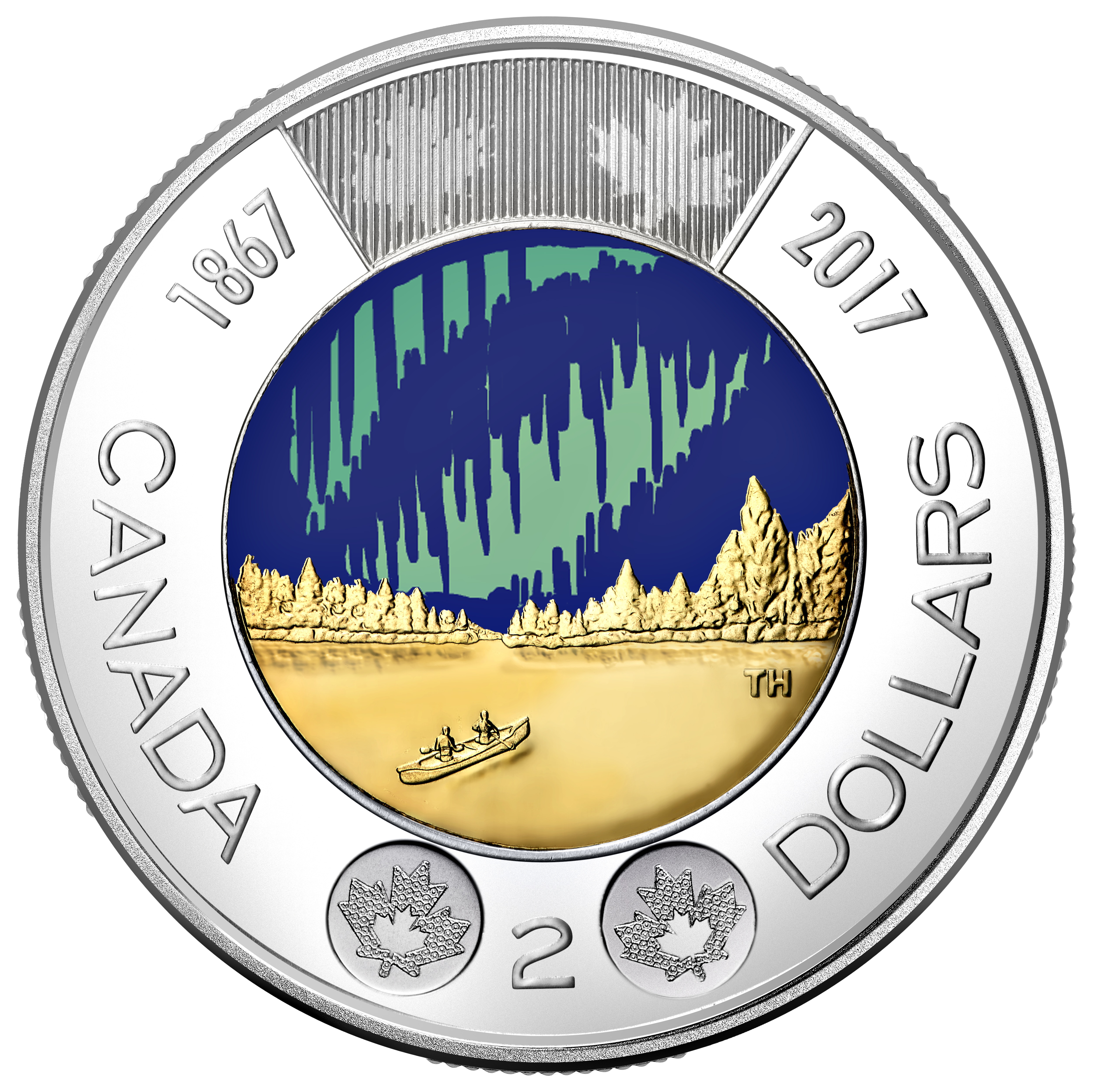 2017 Canada Uncirculated Commemorative Hope For Green Future 25 Cent