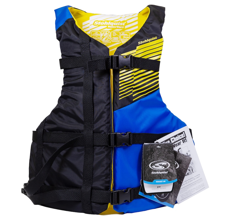 Image 805602_ALTMORE1.jpg, Product 805-602 / Price $43.39 - $247.96, Stohlquist Fit Youth Life Jacket – Coast Guard Approved, High Mobility PFD, Buoyancy Foam, Fully Adjustable for Children from stohlquist on TSC.ca's Health & Fitness department