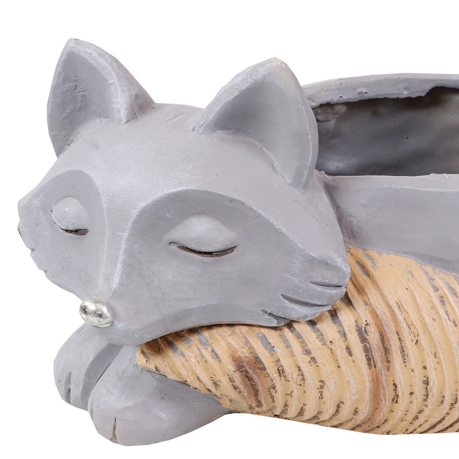 Image 808552_ALTMORE4.jpg, Product 808-552 / Price $54.75, Finley the Fox Planter Statue - Indoor Flower Pot - 8-Inch from Sunnydaze Décor on TSC.ca's Home & Garden department