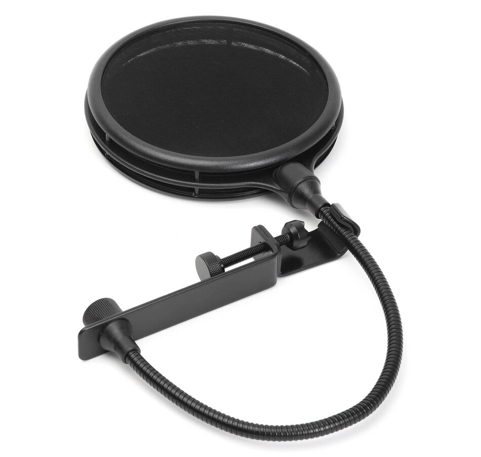 LyxPro MOP-28 Dual Layer Microphone Pop Filter, Pop Shield with Flexible Goozeneck