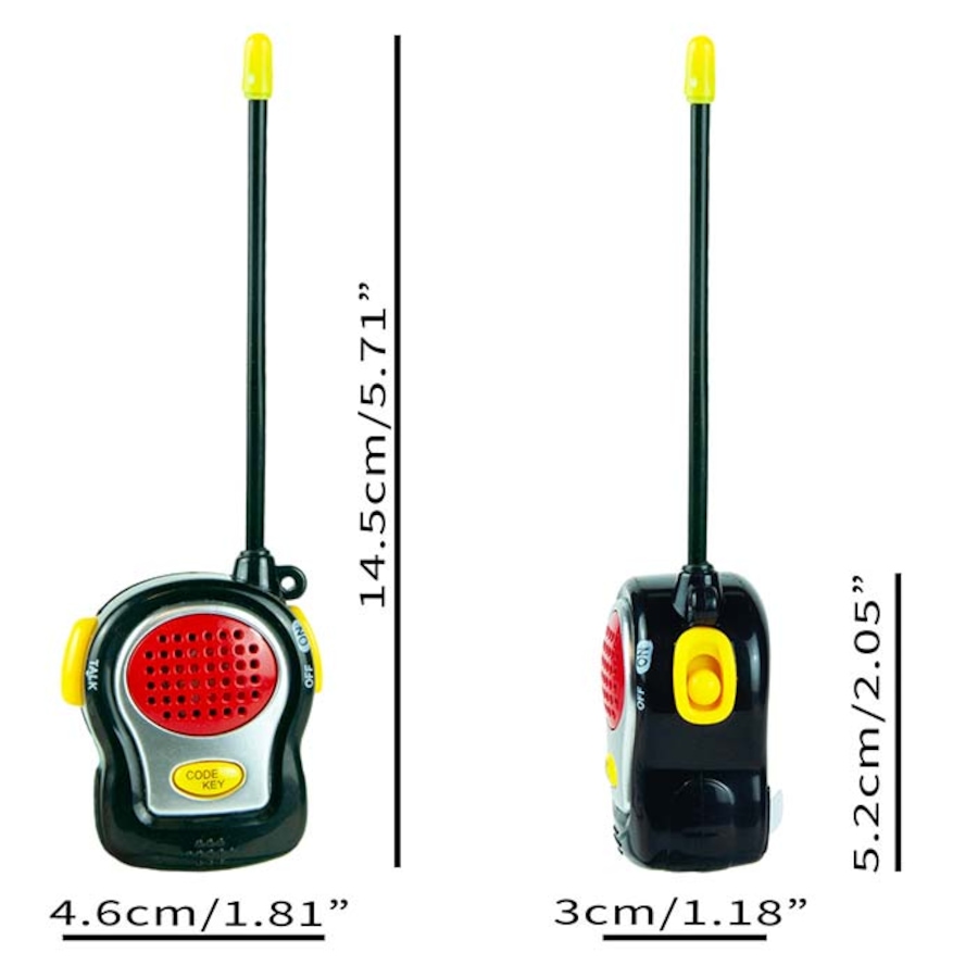 Image 809546_ALTMORE1.jpg, Product 809-546 / Price $19.99, World’s Tiniest Two-Way Radios with Morse Code Key – Ultra-Compact 100ft Range Walkie Talkies, Miniature Novelty Gift from Tradeopia on TSC.ca's Electronics department
