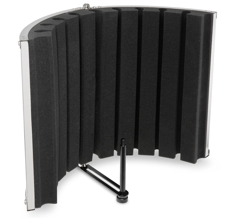 Image 809547.jpg, Product 809-547 / Price $79.99, LyxPro VRI-30 Microphone Sound Isolation Shield, Microphone Foam Shield, Foldable & Stand Mountable from LyxPro on TSC.ca's Toys & Hobbies department