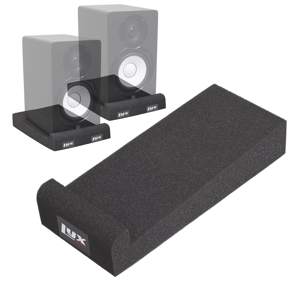 Image 809548.jpg, Product 809-548 / Price $44.99, LyxPro MNS-4 Acoustic Foam Isolation Pads, Studio Monitor & Speaker Isolation Pads - 1 Pair from LyxPro on TSC.ca's Toys & Hobbies department