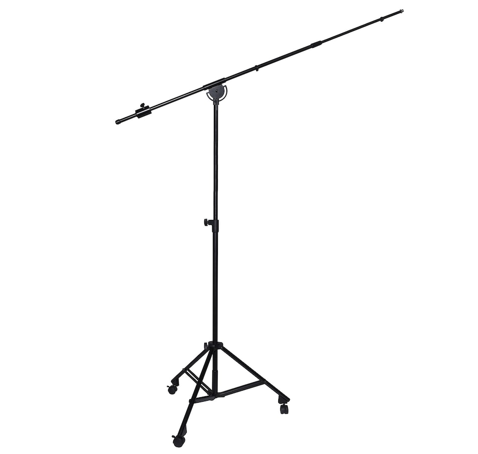 Image 809551.jpg, Product 809-551 / Price $259.99, LyxPro 90" Microphone Stand & 87” Arm Boom Stand with Rolling Caster Tripod Legs & Counterweight from LyxPro on TSC.ca's Toys & Hobbies department