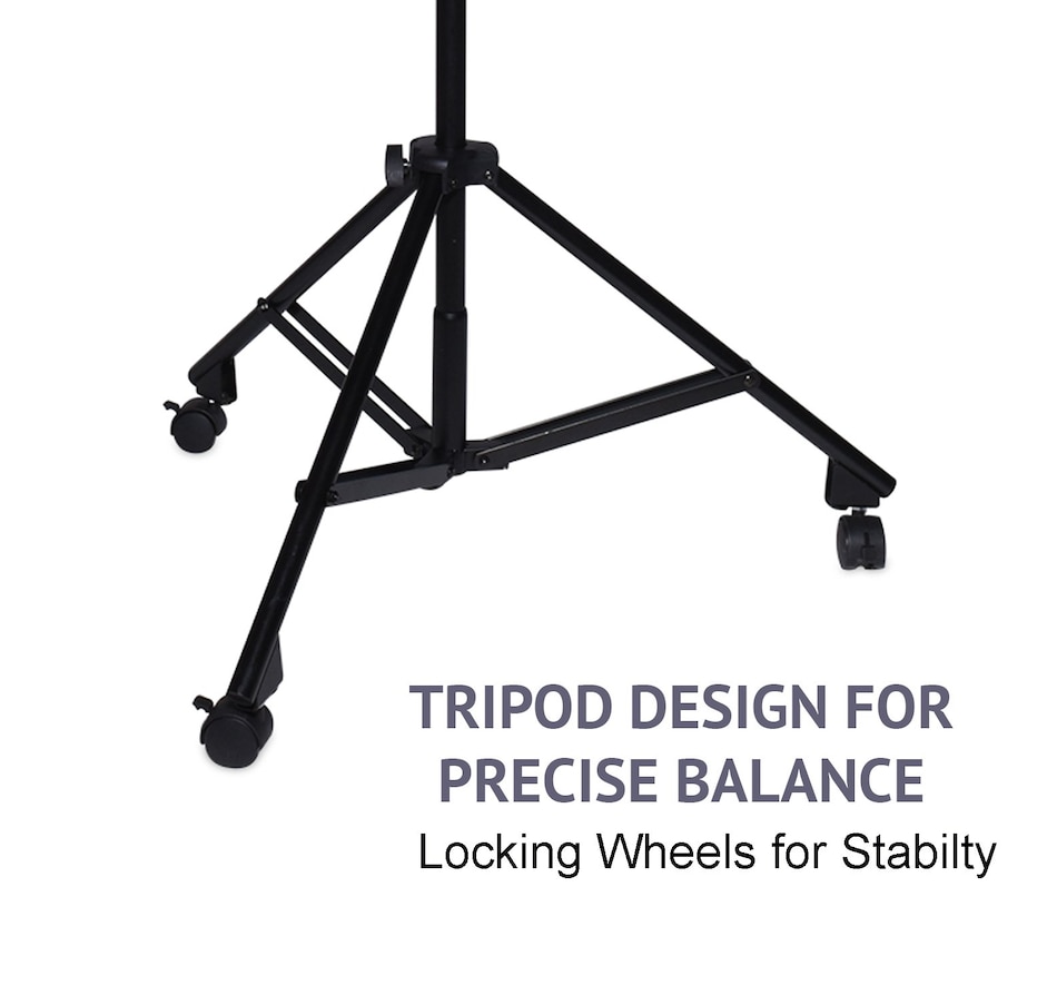 Image 809551_ALTMORE2.jpg, Product 809-551 / Price $259.99, LyxPro 90" Microphone Stand & 87” Arm Boom Stand with Rolling Caster Tripod Legs & Counterweight from LyxPro on TSC.ca's Toys & Hobbies department