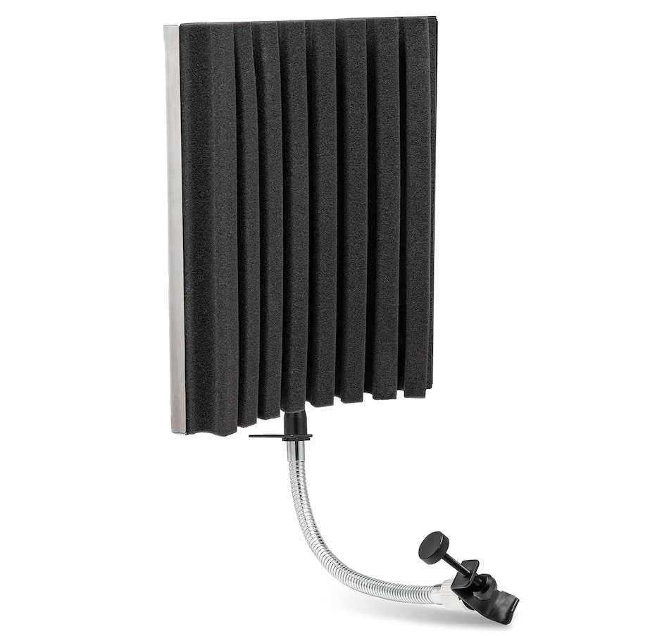 Image 809552.jpg, Product 809-552 / Price $59.99, LyxPro VRI-40 Microphone Sound Isolation Shield, Mic Foam Shield with Gooseneck, Stand Mountable from LyxPro on TSC.ca's Toys & Hobbies department