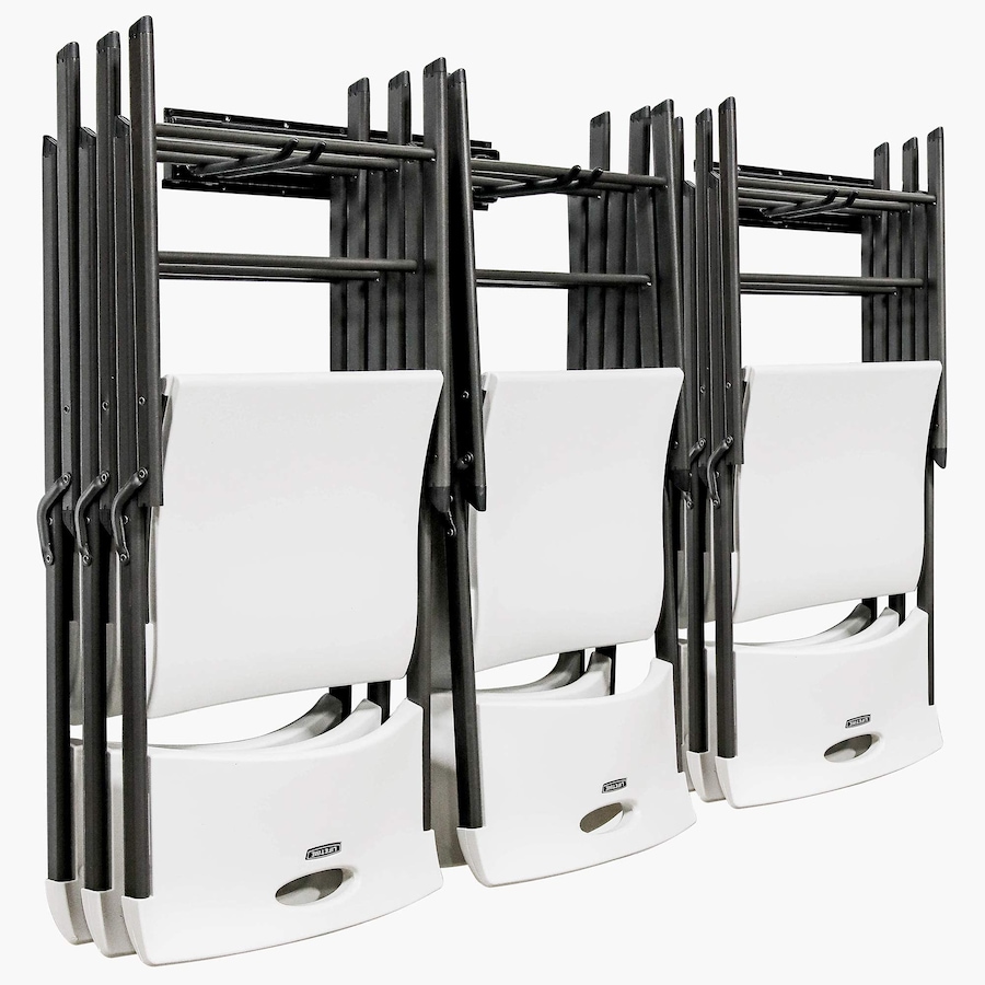 Image 809555.jpg, Product 809-555 / Price $74.99, RaxGo Chair Storage Rack, Heavy Duty, Wall-Mounted Folding Chair Rack Organizer and Hanger System from Raxgo on TSC.ca's Home & Garden department