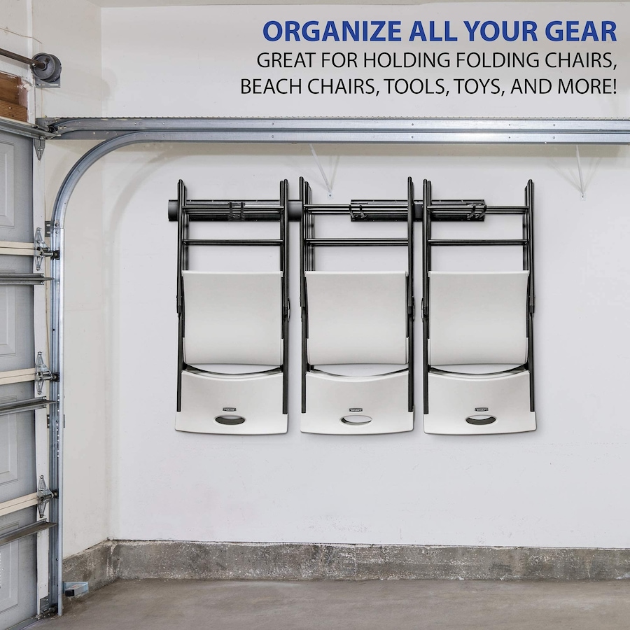 Image 809555_ALTMORE4.jpg, Product 809-555 / Price $74.99, RaxGo Chair Storage Rack, Heavy Duty, Wall-Mounted Folding Chair Rack Organizer and Hanger System from Raxgo on TSC.ca's Home & Garden department