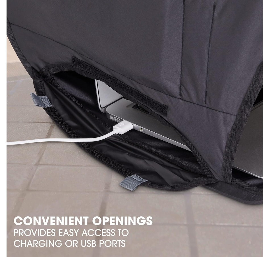 Image 809556_ALTMORE4.jpg, Product 809-556 / Price $79.99, RitzGear Laptop Sun Shade, Portable Laptop Tent & Carry Case for 17” Computer, Tablet & Smartphone from Ritz Gear on TSC.ca's Electronics department