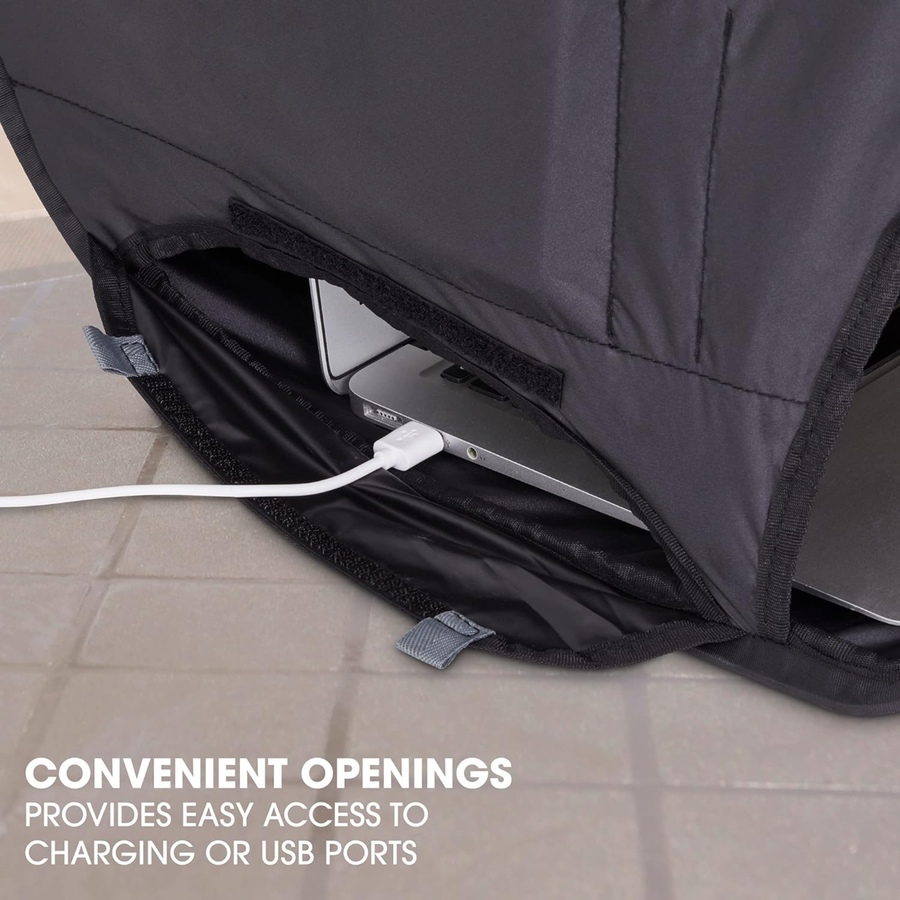 Image 809556_ALTMORE4.jpg, Product 809-556 / Price $79.99, RitzGear Laptop Sun Shade, Portable Laptop Tent & Carry Case for 17” Computer, Tablet & Smartphone from Ritz Gear on TSC.ca's Electronics department