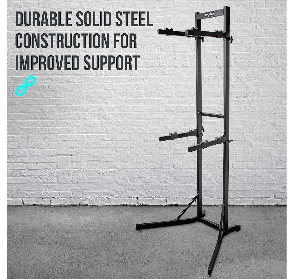 Image 809566_ALTMORE3.jpg, Product 809-566 / Price $229.99, RaxGo Freestanting Bike Stand, 4 Bicycle Stand with Adjustable Height, for Mountain & Road Bicycles from Raxgo on TSC.ca's Health & Fitness department