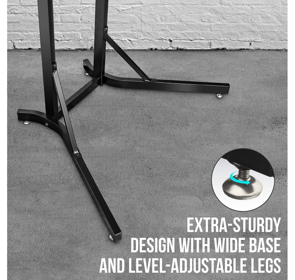 Image 809566_ALTMORE5.jpg, Product 809-566 / Price $229.99, RaxGo Freestanting Bike Stand, 4 Bicycle Stand with Adjustable Height, for Mountain & Road Bicycles from Raxgo on TSC.ca's Health & Fitness department