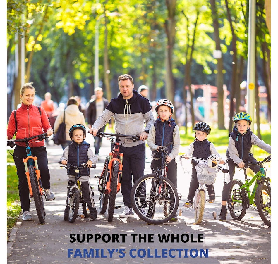 Image 809567_ALTMORE5.jpg, Product 809-567 / Price $69.99, RaxGo Garage Bike Rack, Wall Mounted Bike Hanger, 6 Adjustable Hooks Universal for Indoor & Home Use from Raxgo on TSC.ca's Health & Fitness department