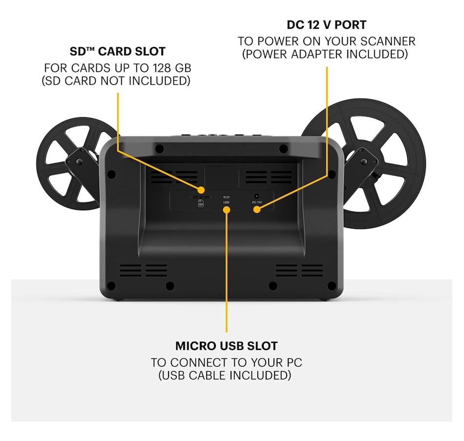Image 809573_ALTMORE4.jpg, Product 809-573 / Price $629.99, Kodak REELS 8mm & Super 8 Film Scanner & Converter, Slide Scanner with Big 5” Screen from Kodak on TSC.ca's Toys & Hobbies department