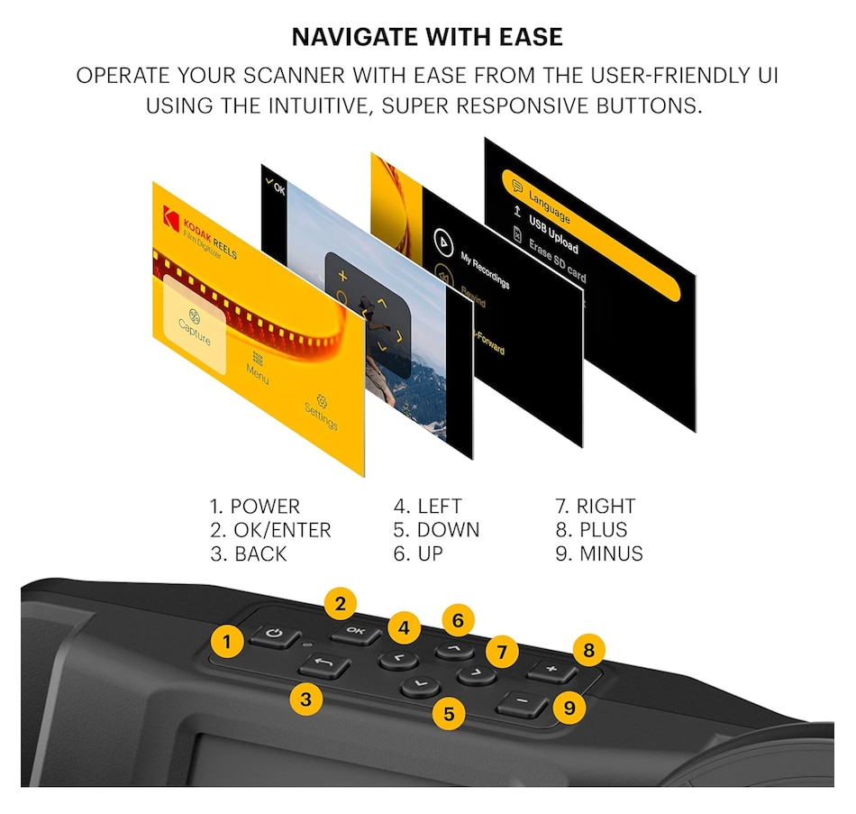 Image 809573_ALTMORE5.jpg, Product 809-573 / Price $629.99, Kodak REELS 8mm & Super 8 Film Scanner & Converter, Slide Scanner with Big 5” Screen from Kodak on TSC.ca's Toys & Hobbies department