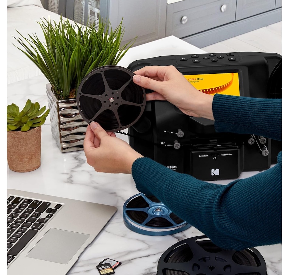 Image 809573_ALTMORE8.jpg, Product 809-573 / Price $629.99, Kodak REELS 8mm & Super 8 Film Scanner & Converter, Slide Scanner with Big 5” Screen from Kodak on TSC.ca's Toys & Hobbies department