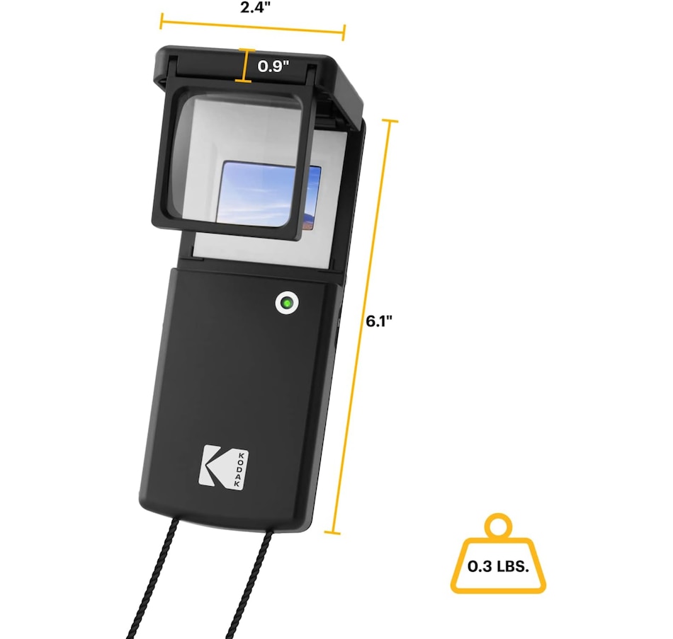 Image 809588_ALTMORE5.jpg, Product 809-588 / Price $49.99, Kodak Magnifying Lighted Slide Viewer, Compact Portable 1.8x LED Backlight for 35mm Film Slides from Kodak on TSC.ca's Toys & Hobbies department