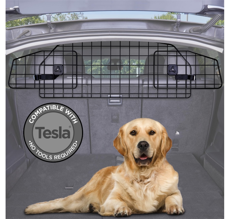 Image 809592.jpg, Product 809-592 / Price $79.99, Pawple Dog Barrier for SUV's, Adjustable Pet Barrier Compatible Only with the Tesla® Model Y® from Pawple on TSC.ca's Home & Garden department