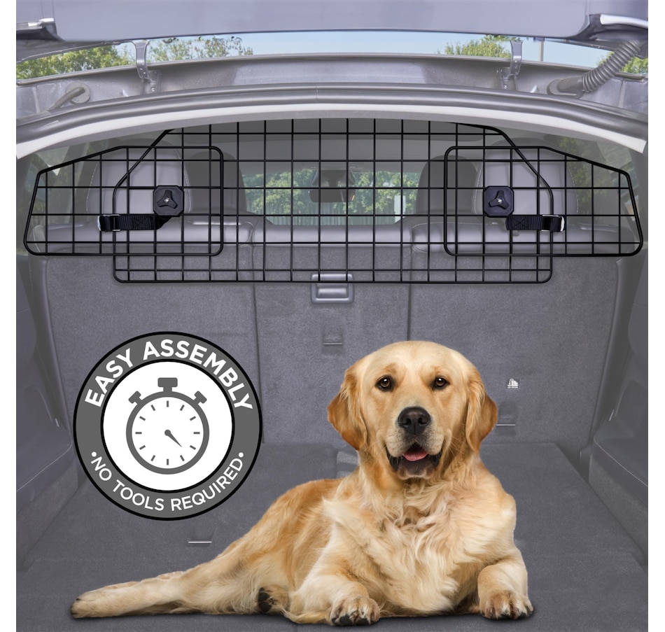 Image 809592_ALTMORE5.jpg, Product 809-592 / Price $79.99, Pawple Dog Barrier for SUV's, Adjustable Pet Barrier Compatible Only with the Tesla® Model Y® from Pawple on TSC.ca's Home & Garden department