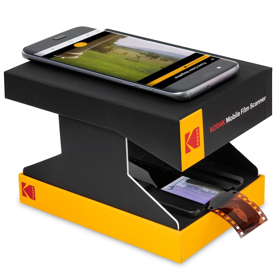 Image 809596.jpg, Product 809-596 / Price $69.99, Kodak Mobile Film Scanner, Novelty Slide Scanner for Old 35mm Films & Slides for Smartphone Camera from Kodak on TSC.ca's Toys & Hobbies department