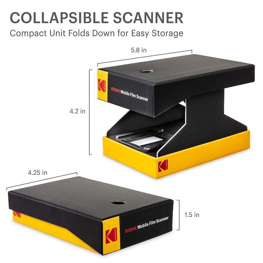 Image 809596_ALTMORE6.jpg, Product 809-596 / Price $69.99, Kodak Mobile Film Scanner, Novelty Slide Scanner for Old 35mm Films & Slides for Smartphone Camera from Kodak on TSC.ca's Toys & Hobbies department