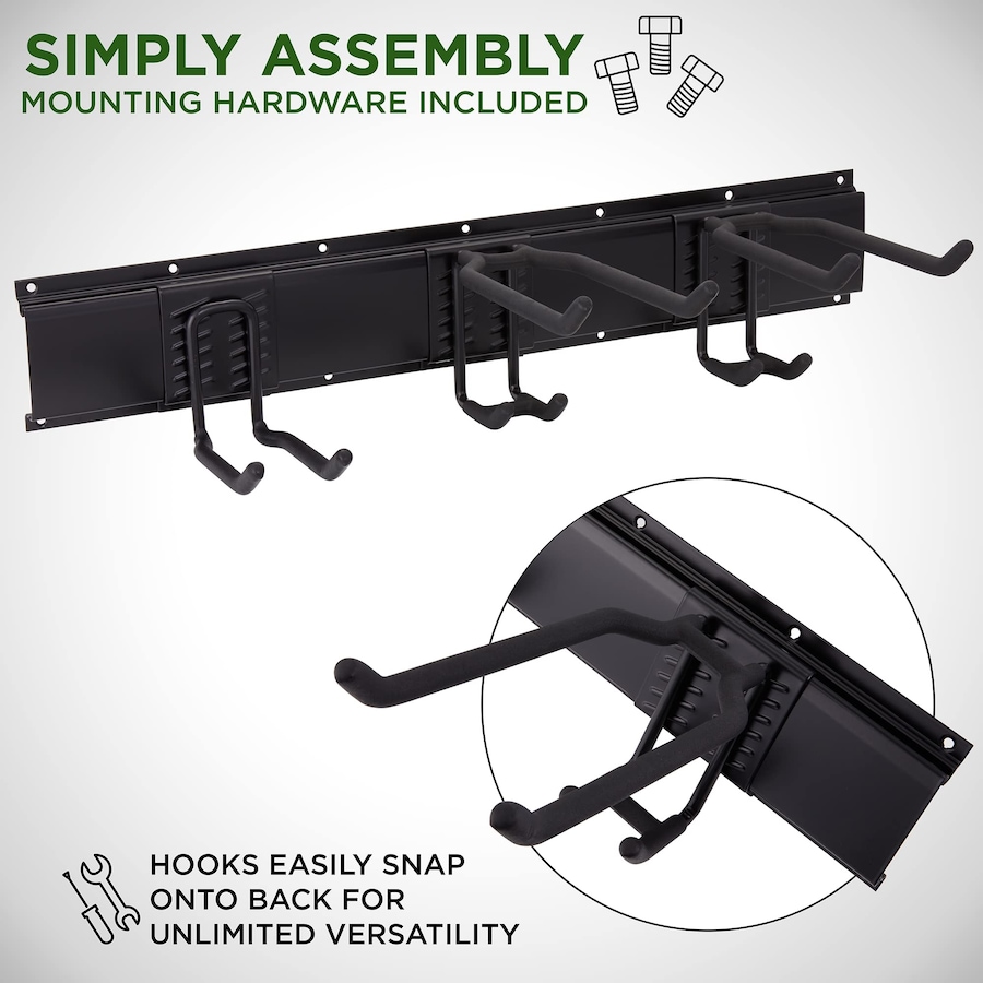 Image 809603_ALTMORE1.jpg, Product 809-603 / Price $89.99, RightHand Tool Storage Rack, 8 Piece Wall Mounted Garage Organizer for Broom, Mop, Rake Shovel & Tools from RightHand on TSC.ca's Home & Garden department