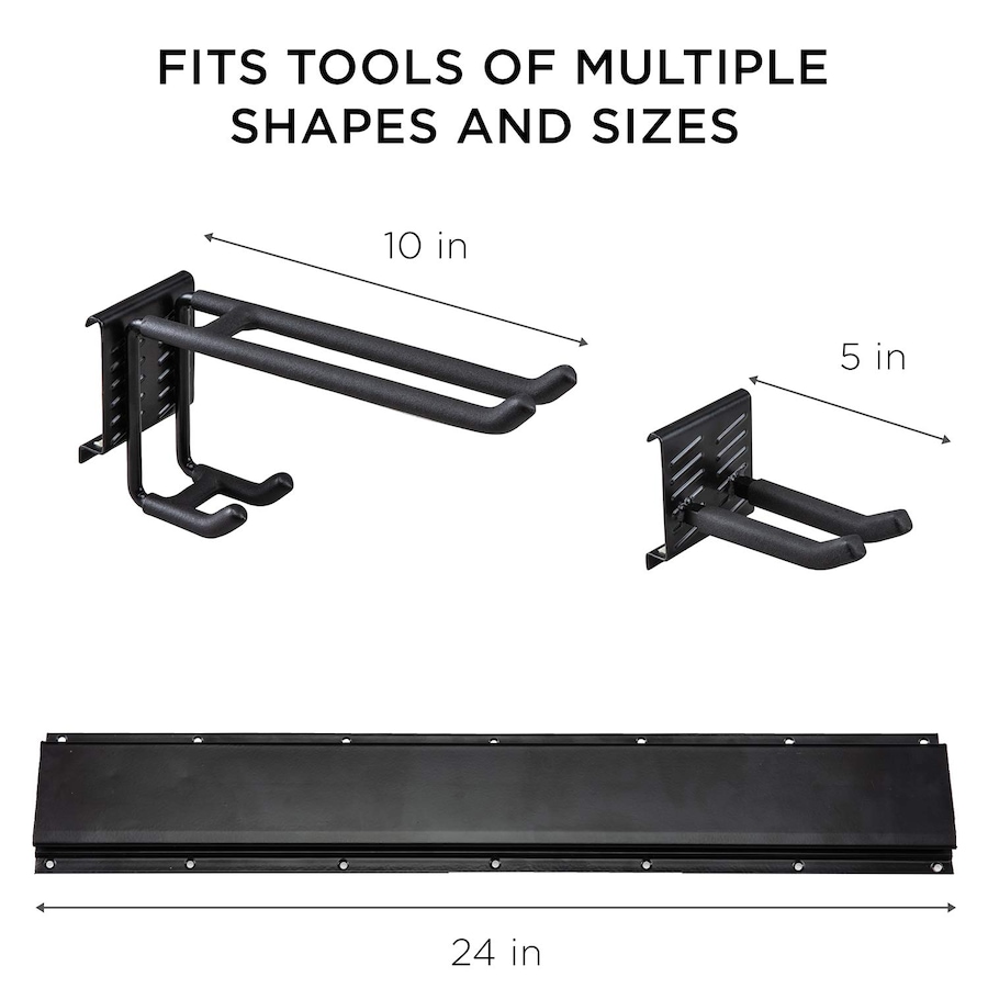 Image 809603_ALTMORE3.jpg, Product 809-603 / Price $89.99, RightHand Tool Storage Rack, 8 Piece Wall Mounted Garage Organizer for Broom, Mop, Rake Shovel & Tools from RightHand on TSC.ca's Home & Garden department
