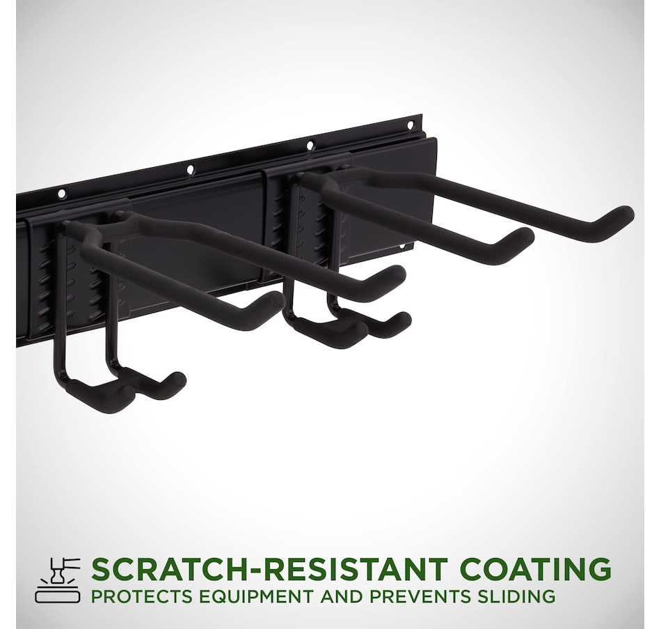 Image 809603_ALTMORE4.jpg, Product 809-603 / Price $89.99, RightHand Tool Storage Rack, 8 Piece Wall Mounted Garage Organizer for Broom, Mop, Rake Shovel & Tools from RightHand on TSC.ca's Home & Garden department