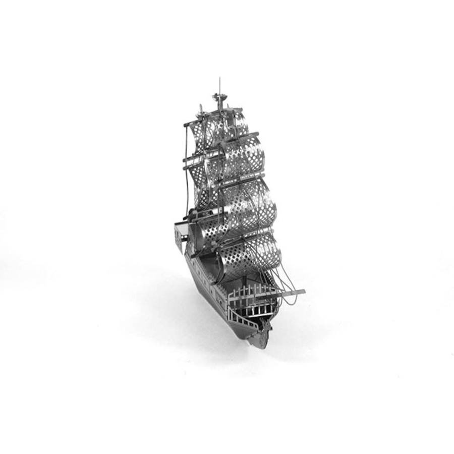 Image 809612_ALTMORE3.jpg, Product 809-612 / Price $17.99, Metal Earth Black Pearl 3D Laser Cut Model – Silver Edition | 2 Sheets, Ages 14+ | Pop-Out Assembly, Detailed Pirate Ship Model from Tradeopia on TSC.ca's Toys & Hobbies department