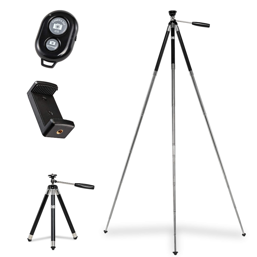 Image 809626.jpg, Product 809-626 / Price $59.99, Kodak PhotoGear 42” Camera Tripod, 8-Section Aluminum Tripod with Remote, 360° Ball Head & Case from Kodak on TSC.ca's Electronics department