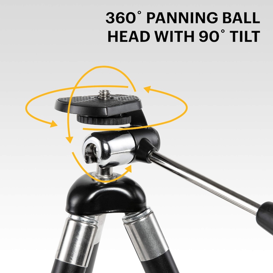Image 809626_ALTMORE2.jpg, Product 809-626 / Price $59.99, Kodak PhotoGear 42” Camera Tripod, 8-Section Aluminum Tripod with Remote, 360° Ball Head & Case from Kodak on TSC.ca's Electronics department