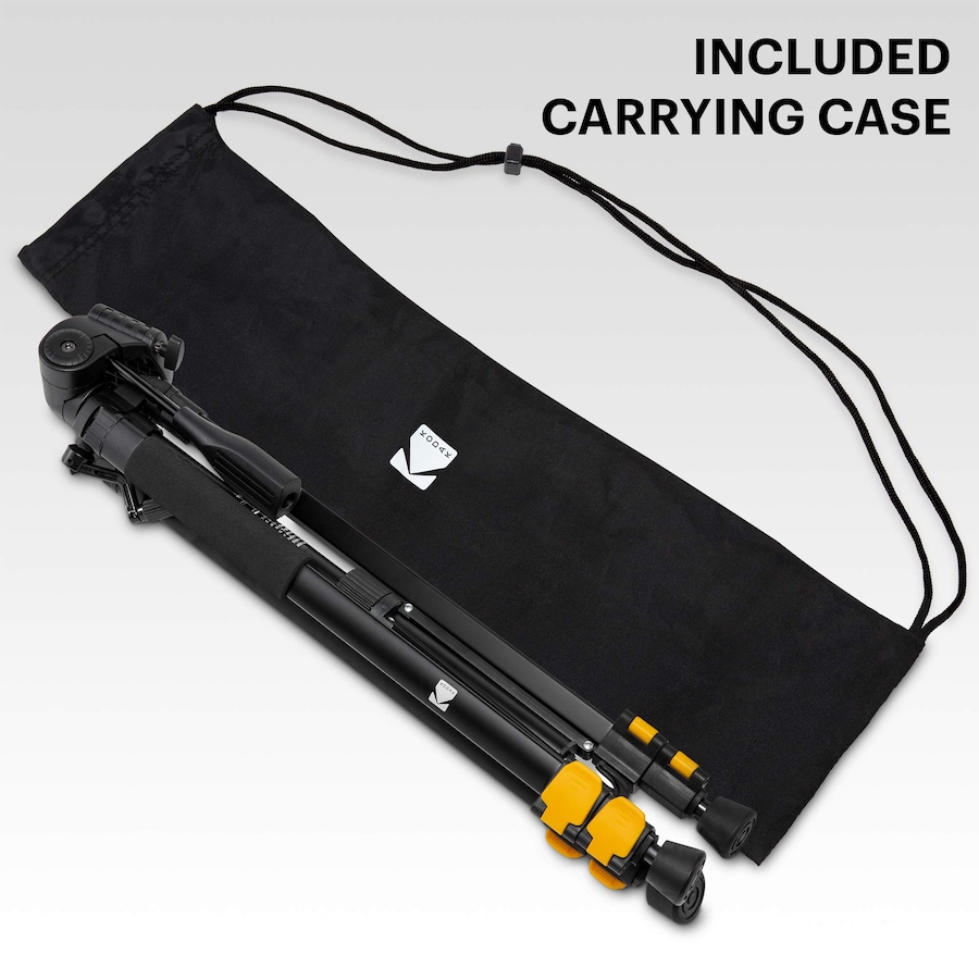Image 809629_ALTMORE6.jpg, Product 809-629 / Price $45.99, Kodak PhotoGear 62" Camera Tripod, 3-Section Aluminum Flip-Lock Tripod Adjusts 22”-62” from Kodak on TSC.ca's Electronics department