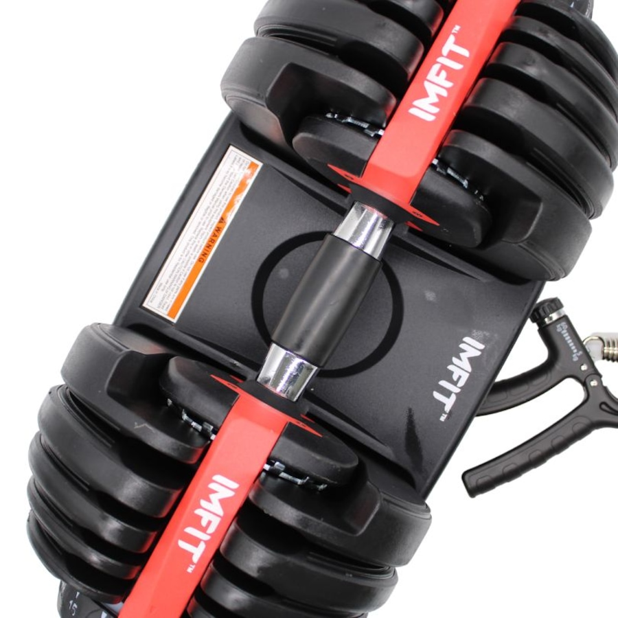 Image 810324_ALTMORE11.jpg, Product 810-324 / Price $129.99, IMFit 5–52.5 lb Adjustable Dumbbell (Quantity:1) with Hand Grip & Jump Rope from IMGadgets on TSC.ca's Health & Fitness department