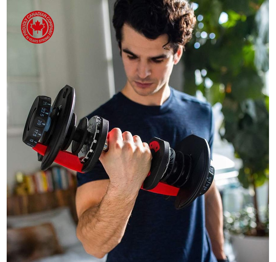 Image 810324_ALTMORE12.jpg, Product 810-324 / Price $189.99, IMFit 5lb-52.5lb Adjustable Dumbbell with Free Hand Grip Strengthener from IMGadgets on TSC.ca's Health & Fitness department