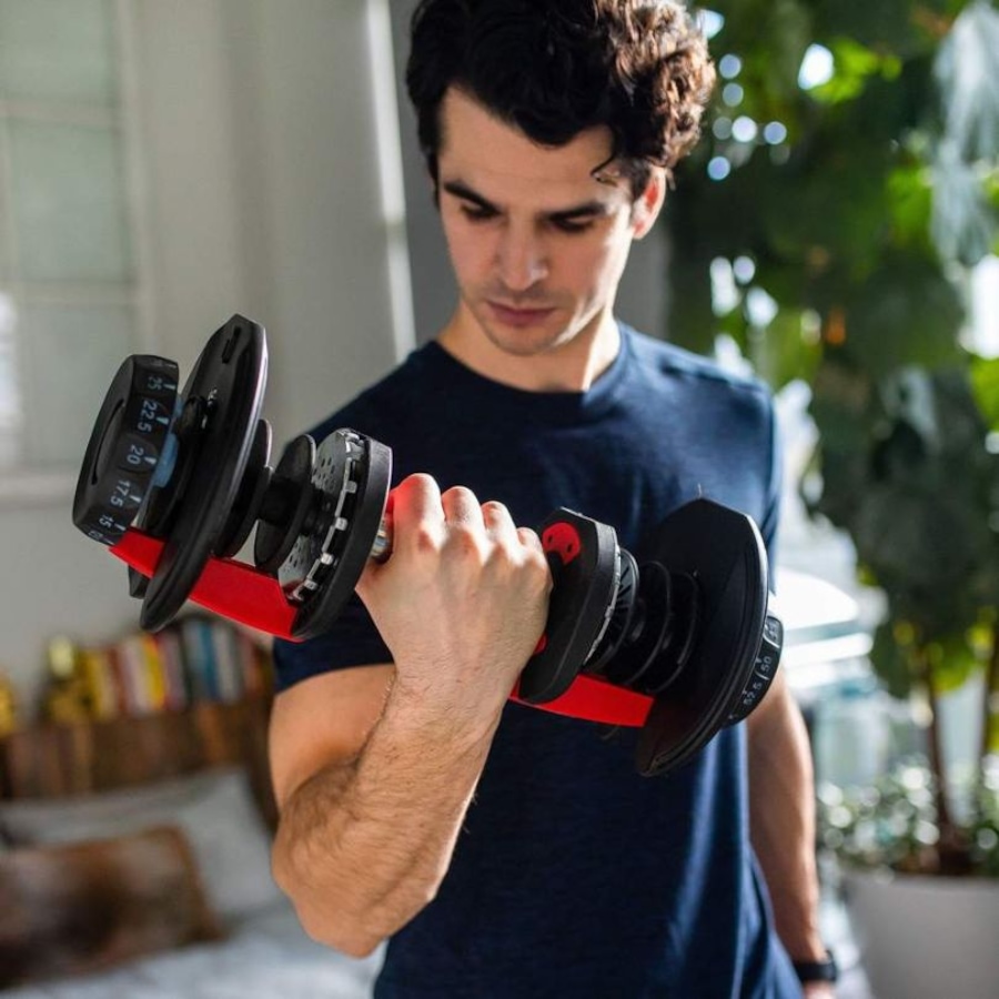 Image 810324_ALTMORE9.jpg, Product 810-324 / Price $129.99, IMFit 5–52.5 lb Adjustable Dumbbell (Quantity:1) with Hand Grip & Jump Rope from IMGadgets on TSC.ca's Health & Fitness department