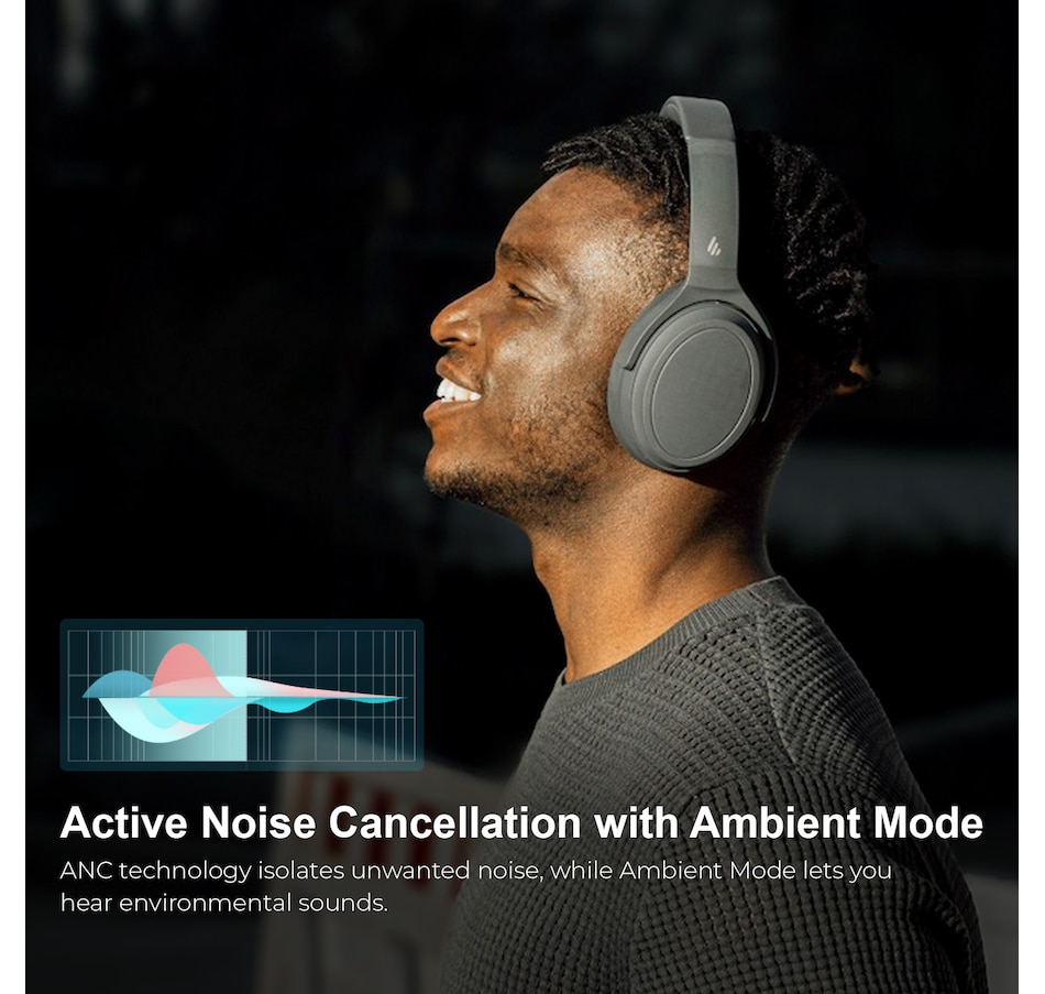 Image 810373_ALTMORE15.jpg, Product 810-373 / Price $69.99, Edifier WH700NB Wireless Active Noise Cancellation Over-Ear Headphones from Edifier on TSC.ca's Electronics department