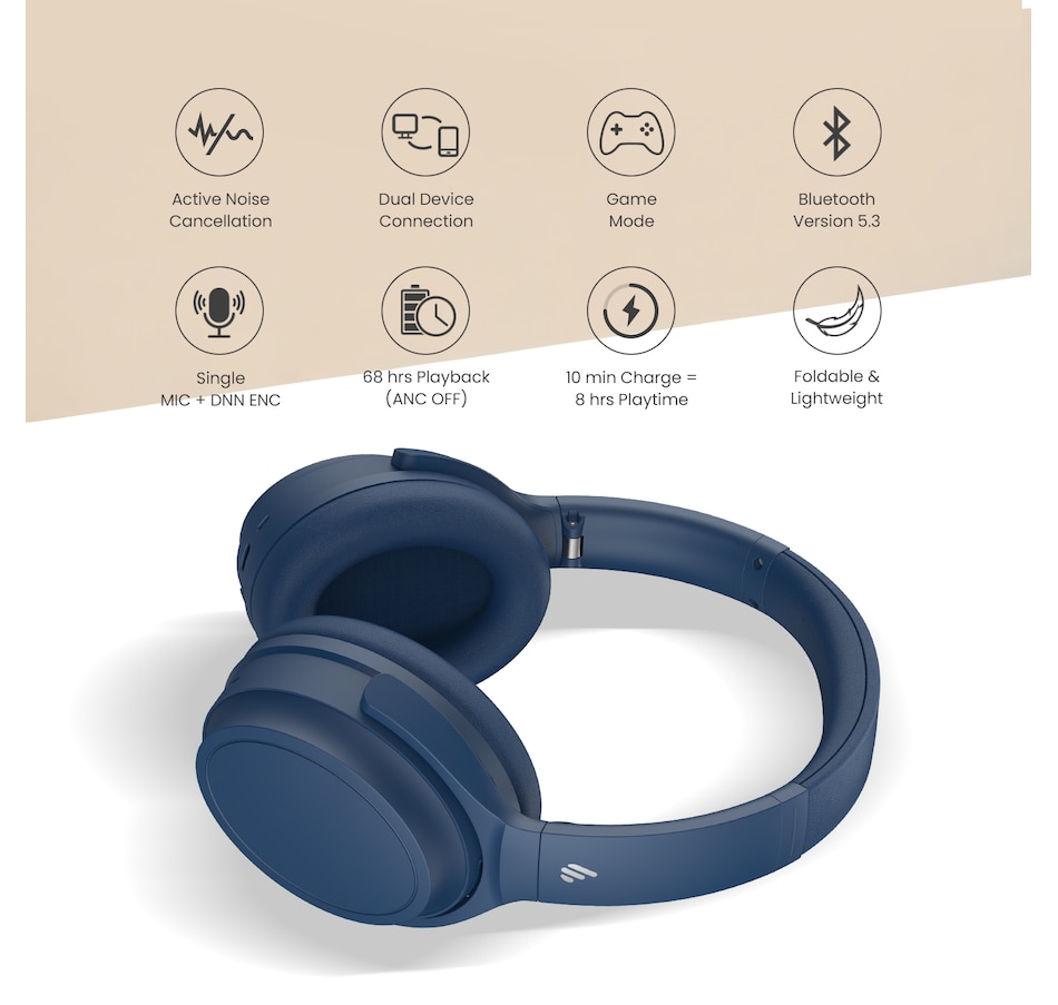 Image 810373_ALTMORE19.jpg, Product 810-373 / Price $69.99, Edifier WH700NB Wireless Active Noise Cancellation Over-Ear Headphones from Edifier on TSC.ca's Electronics department