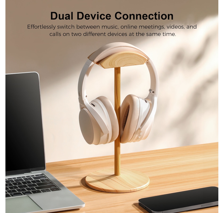 Image 810373_ALTMORE29.jpg, Product 810-373 / Price $29.99, Edifier WH700NB Wireless Active Noise Cancellation Over-Ear Headphones from Edifier on TSC.ca's Electronics department