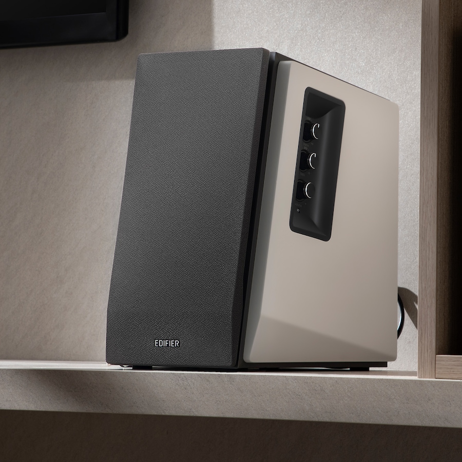 Image 810382_ALTMORE6.jpg, Product 810-382 / Price $249.99, Edifier R1700BT Bluetooth Bookshelf Speakers - Powered 2.0 Active White Speaker from Edifier on TSC.ca's Electronics department