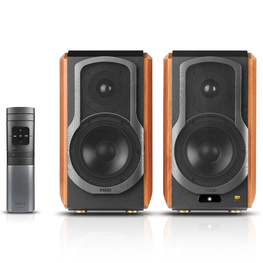 Image 810384.jpg, Product 810-384 / Price $629.99, Edifier S1000W WiFi Audiophile Active Bookshelf 2.0 Speakers - Pair from Edifier on TSC.ca's Electronics department