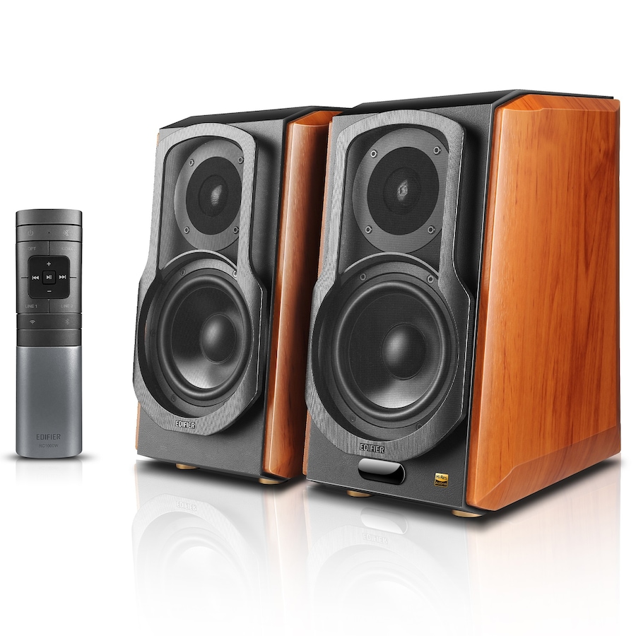 Image 810384_ALTMORE2.jpg, Product 810-384 / Price $629.99, Edifier S1000W WiFi Audiophile Active Bookshelf 2.0 Speakers - Pair from Edifier on TSC.ca's Electronics department